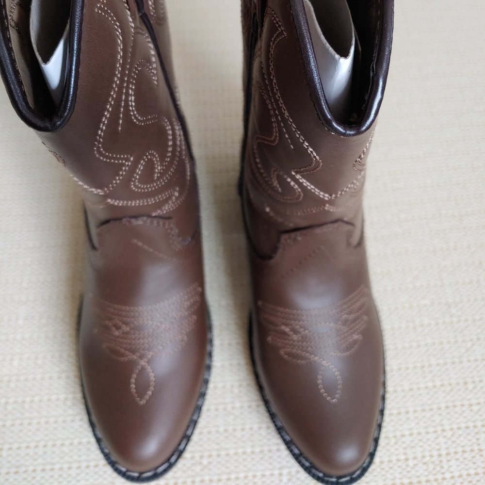 Flex Trail Leather Cowboy  Boots